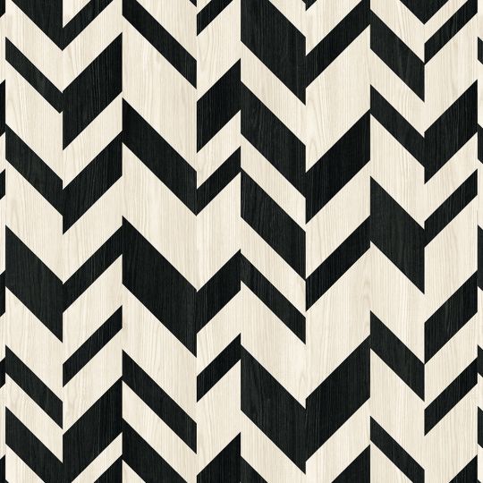 MO2C MODERN CHEVRON Ebony - laminat HPL