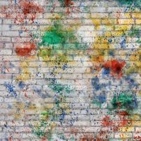 LO3B LONDON BRICK Graffiti - laminat HPL
